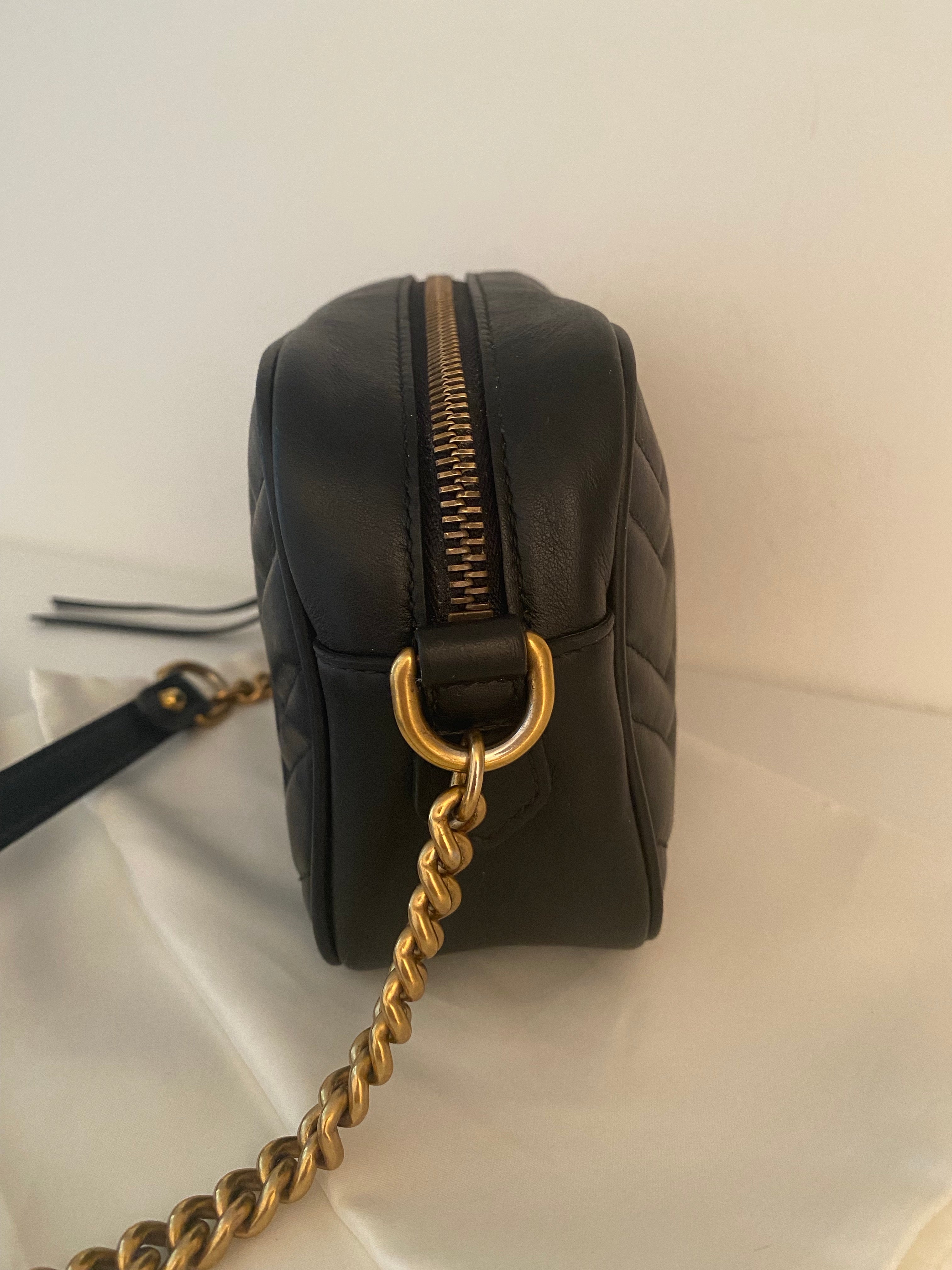 Gucci Black Mini Marmont