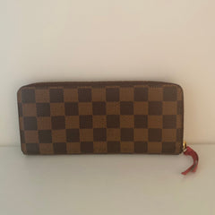 Louis Vuitton Damier Ebene Clemence Wallet