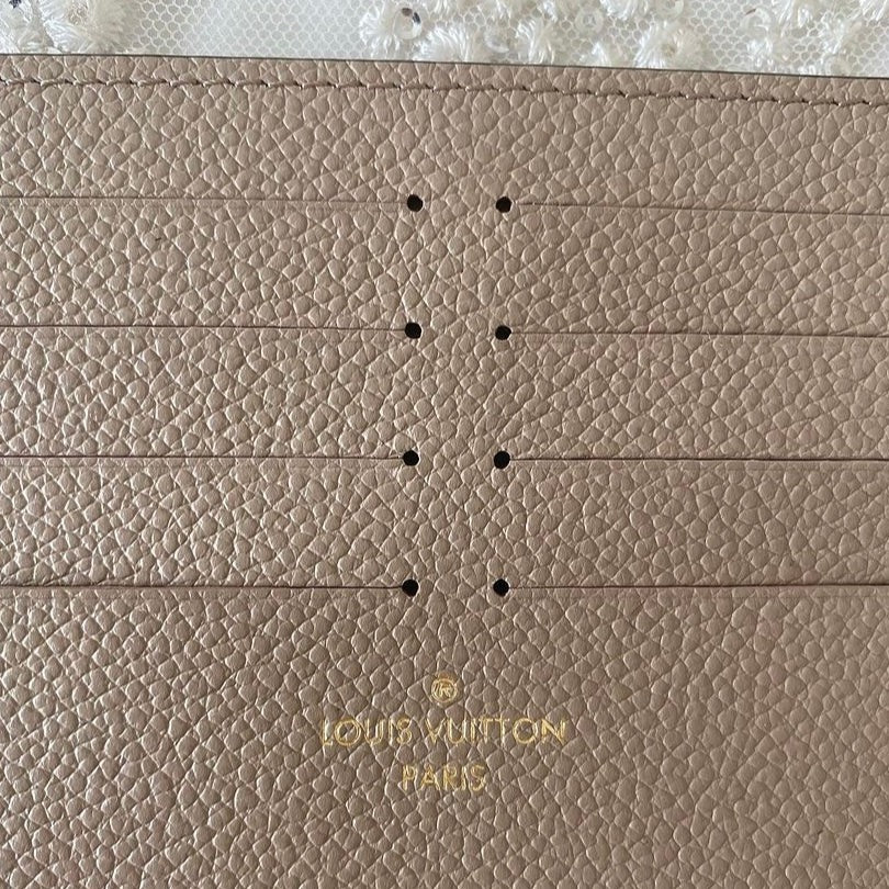 Louis Vuitton Tourterelle/Creme Pochette Felicie