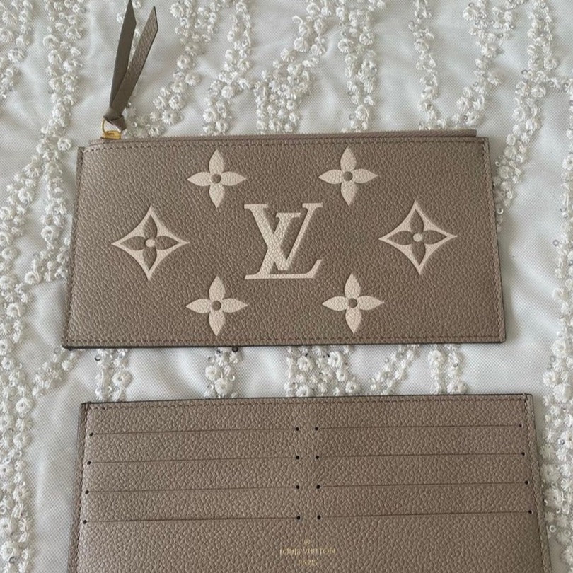 Louis Vuitton Tourterelle/Creme Pochette Felicie