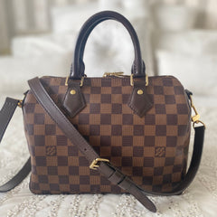 Louis Vuitton Damier Ebene Speedy Bandouliere 25 (RRP £1420)