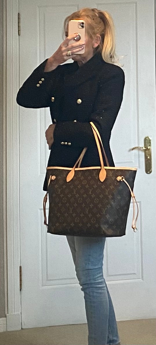 Louis Vuitton Monogram Neverfull MM With Pouch