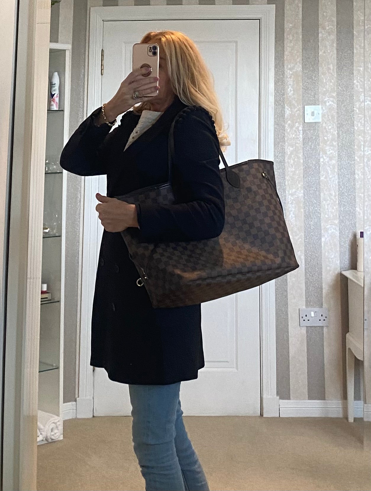 Louis Vuitton Damier Ebene Neverfull GM