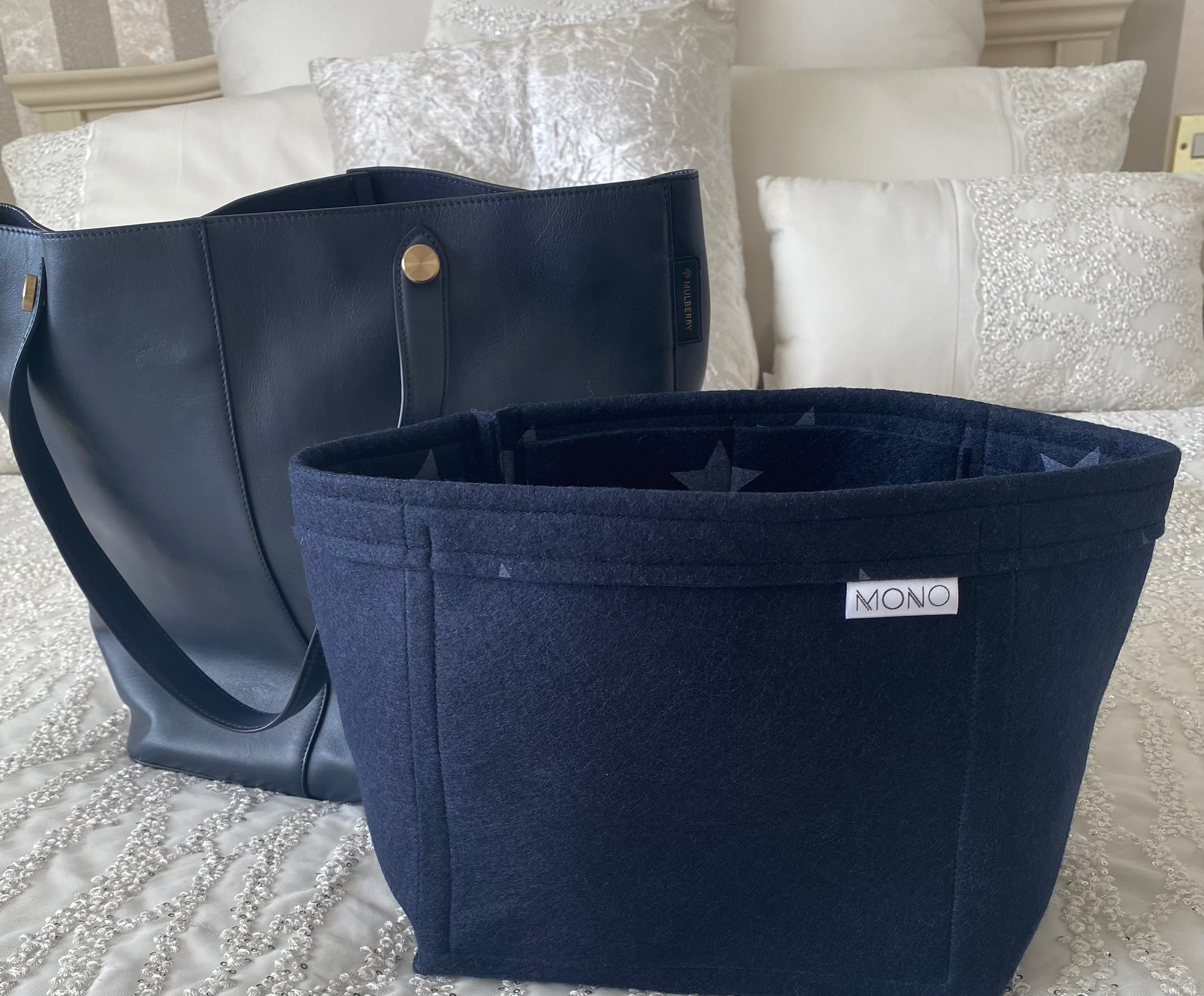 Mulberry Midnight Blue Kite Tote