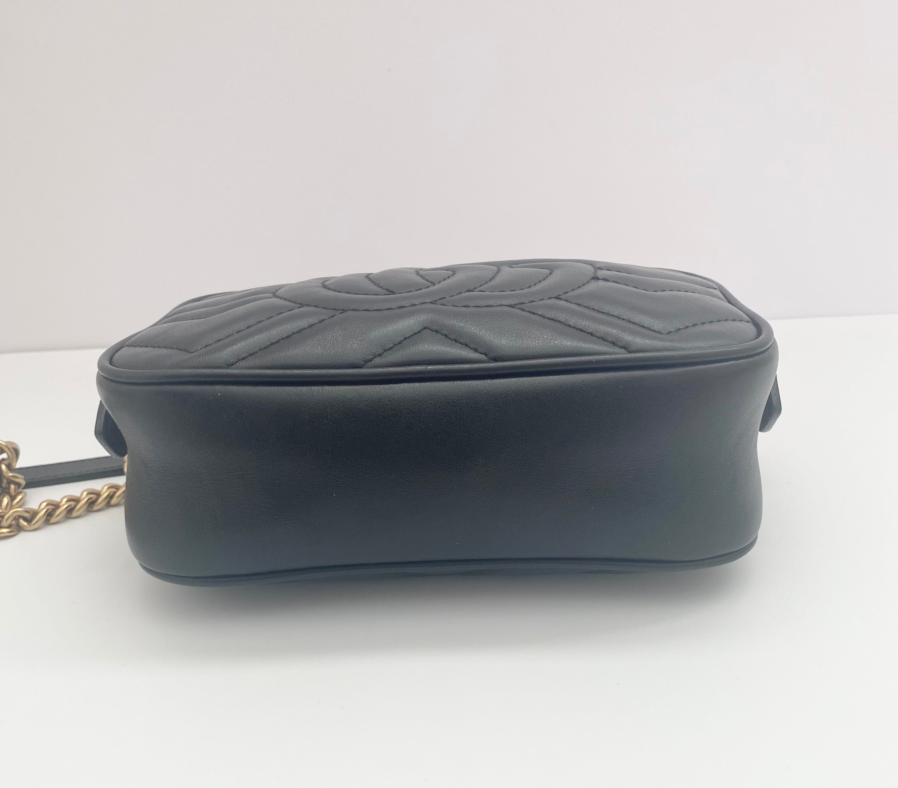 Gucci Black Marmont Mini Crossbody Bag  ( RRP £1160)