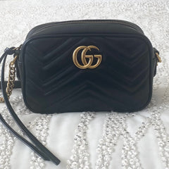 Gucci Black Marmont Mini Crossbody Bag  ( RRP £1160)