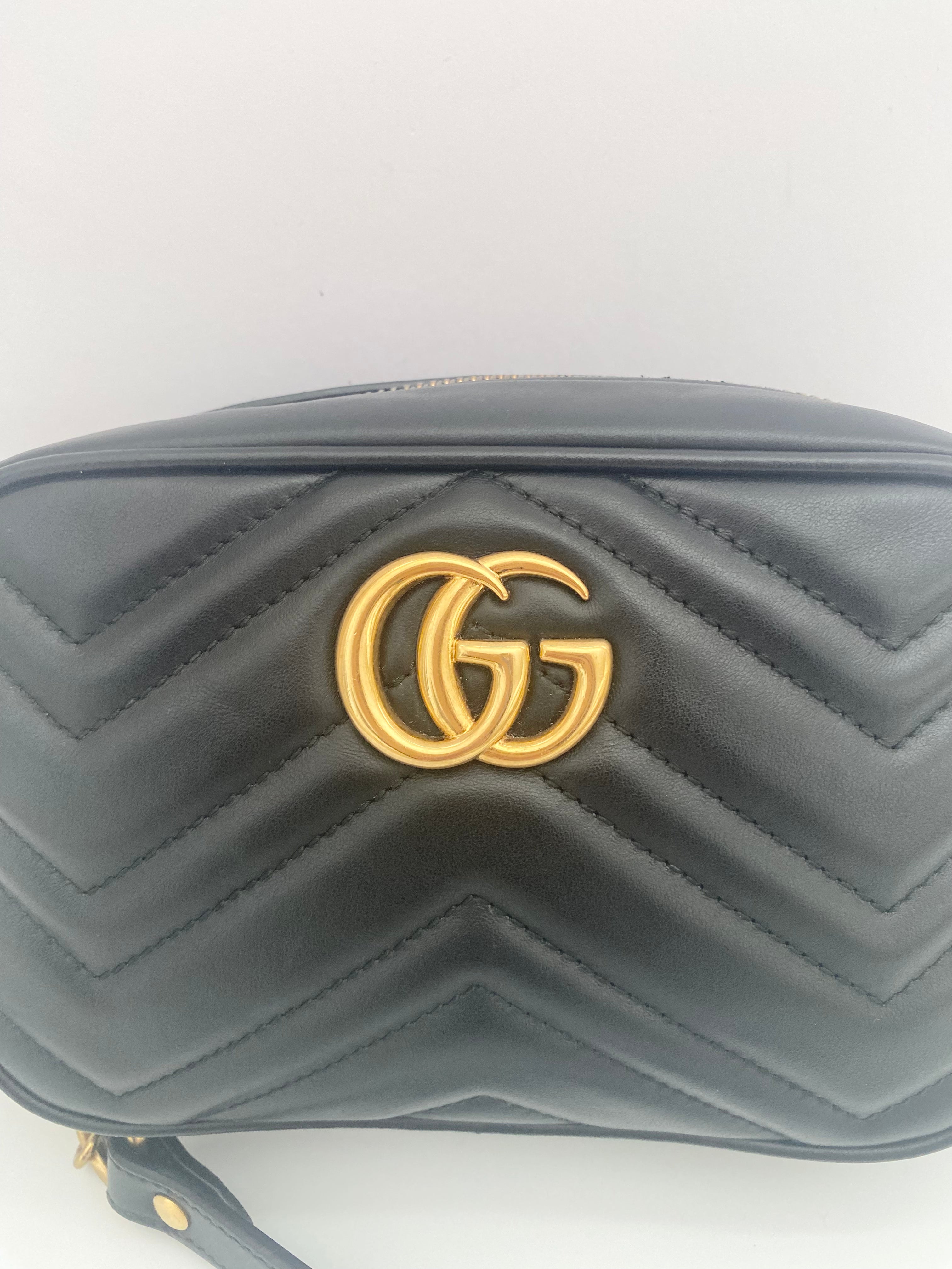 Gucci Black Marmont Mini Crossbody Bag  ( RRP £1160)