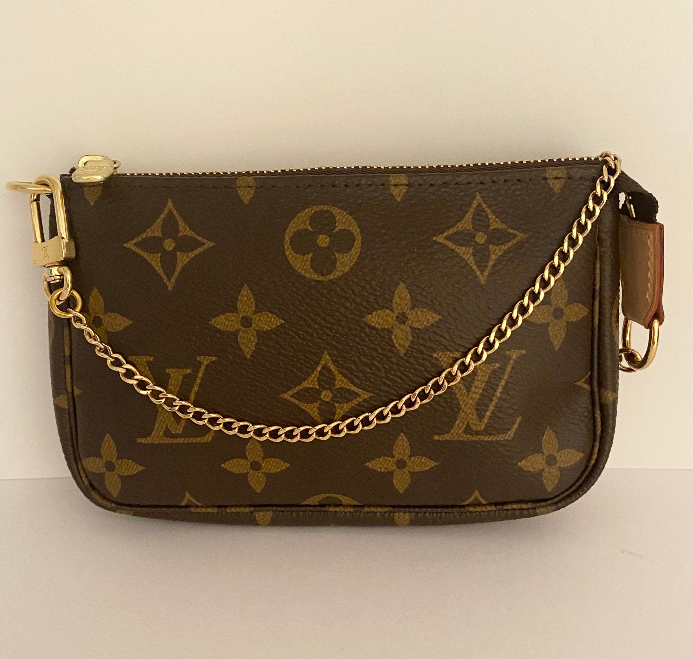 Louis Vuitton Mini Pochette In Monogram Canvas (RRP £530.00)