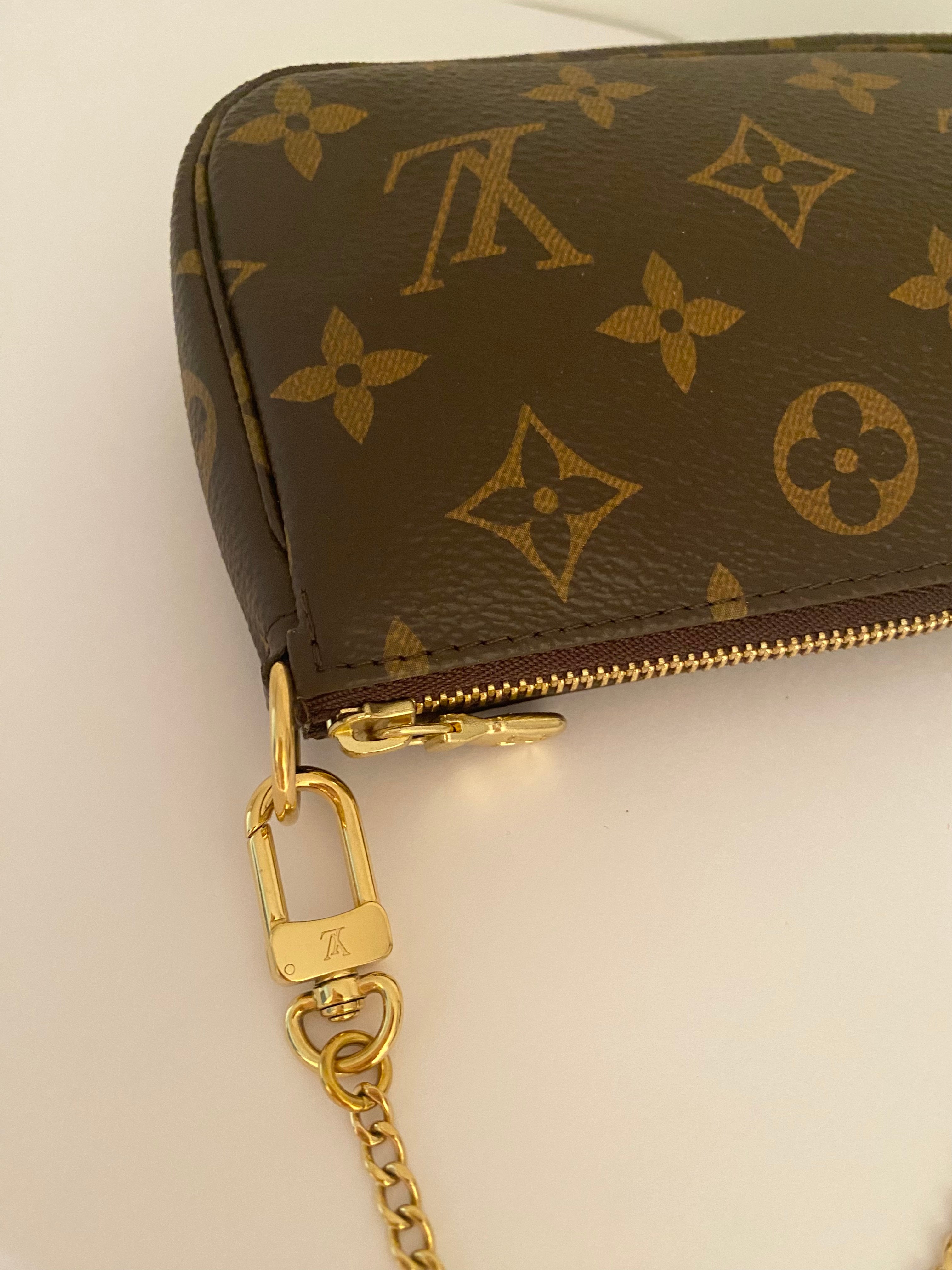 Louis Vuitton Mini Pochette In Monogram Canvas (RRP £530.00)