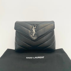 Yves Saint Laurent Black Toy Lou Lou (RRP £1385)