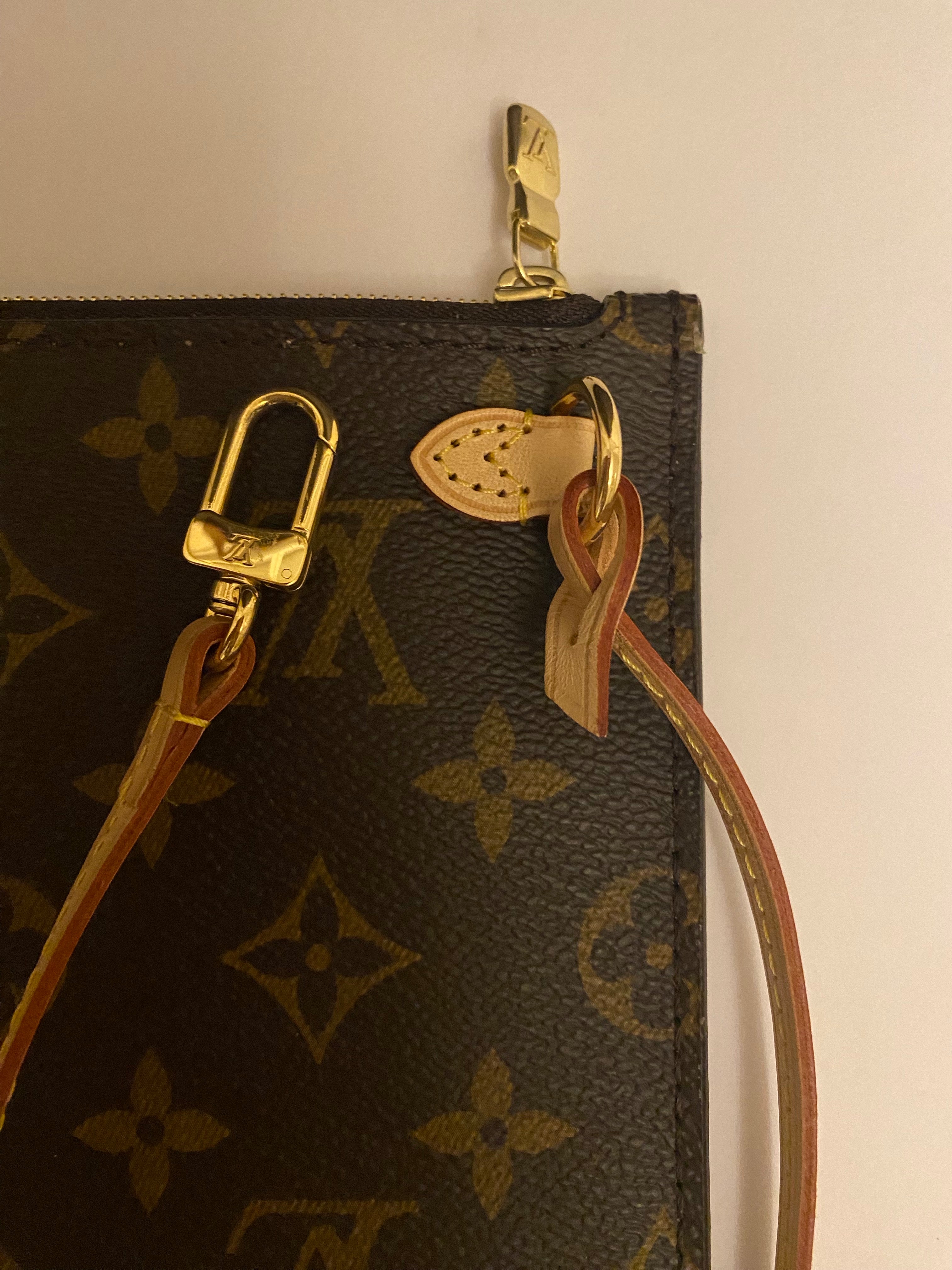 Louis Vuitton Monogram Neverfull MM With Pouch