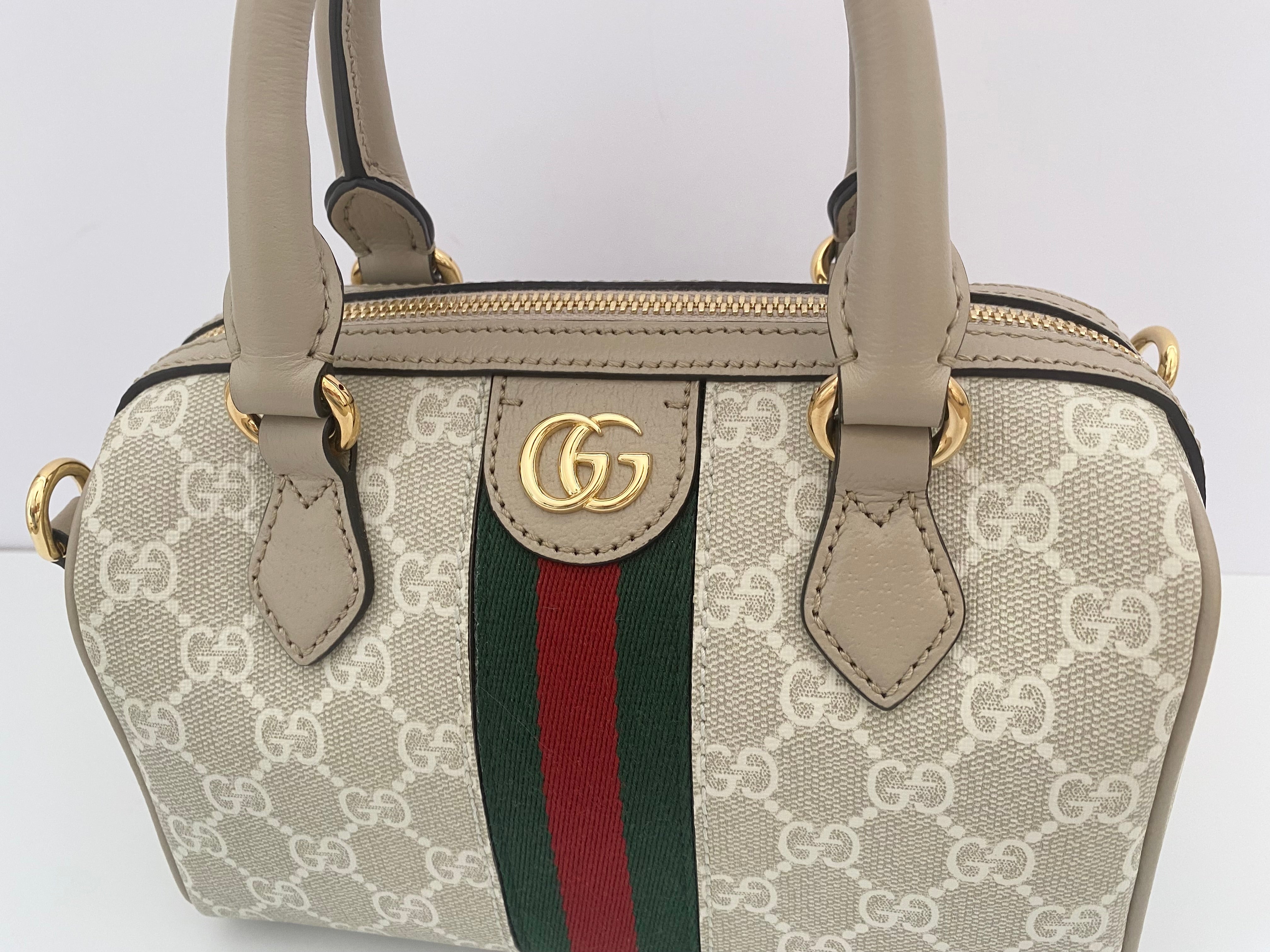 Gucci Mini Top Handle In Ophidia Canvas (RRP £1380)