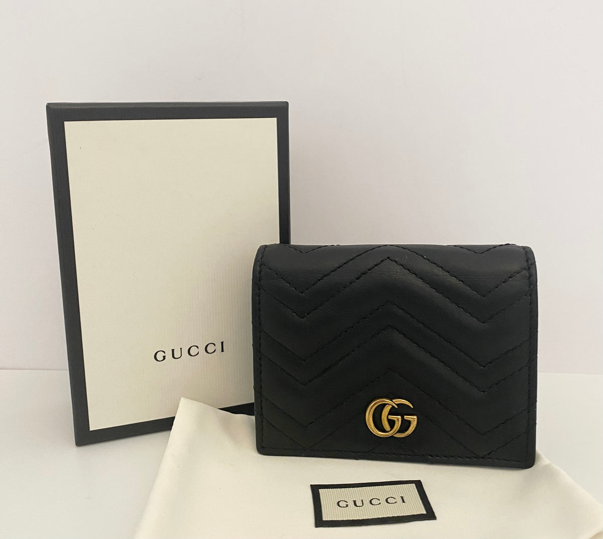 Gucci GG Marmont Card Case Wallet (RRP £380)