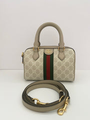 Gucci Mini Top Handle In Ophidia Canvas (RRP £1380)