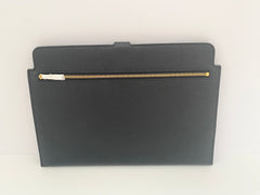 Mulberry Black Press Stud Tech Pouch 9.7inch