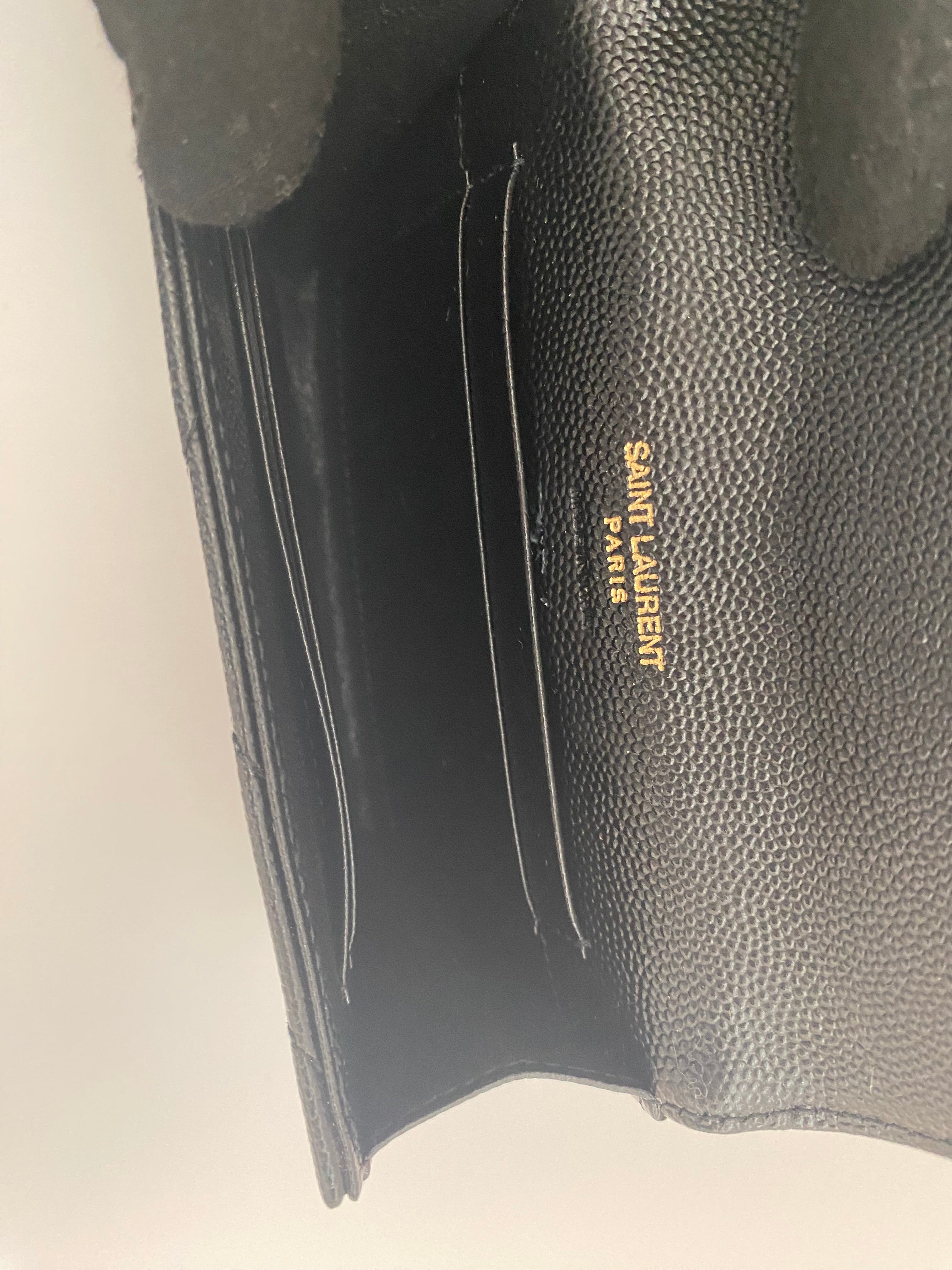 Saint Laurent Cassandre Matelasse Small Wallet (RRP £365)