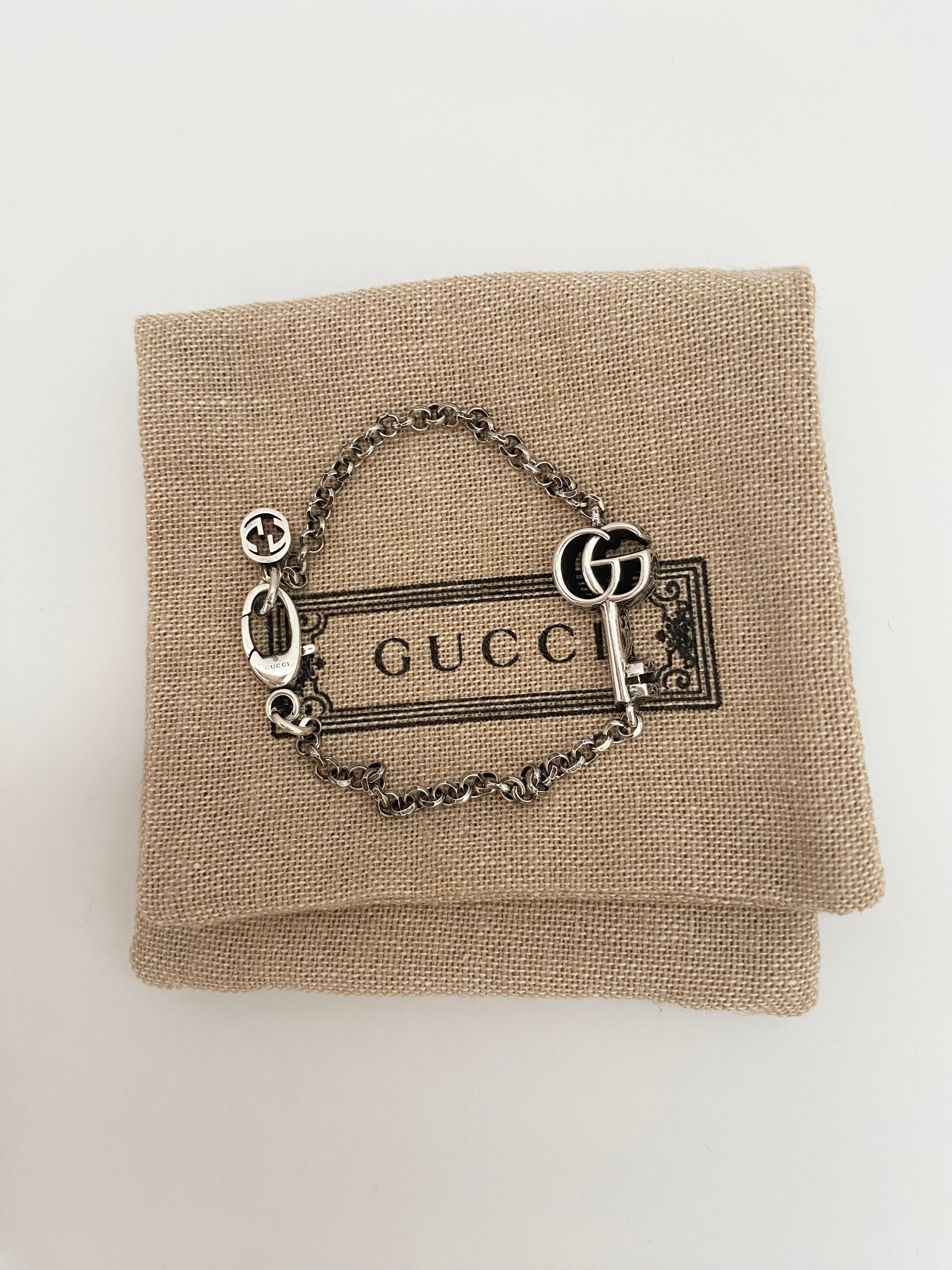 Gucci Double G Key Bracelet (RRP £225)