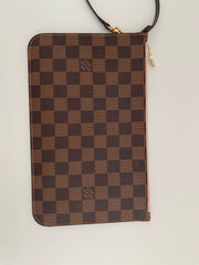 Louis Vuitton Damier Ebene Neverfull Pouch