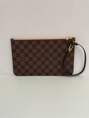 Louis Vuitton Damier Ebene Neverfull Pouch