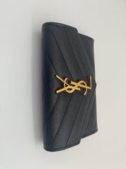 Saint Laurent Cassandre Matelasse Small Wallet (RRP £365)