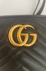 Gucci Black Marmont Small Handbag (RRP £1340)