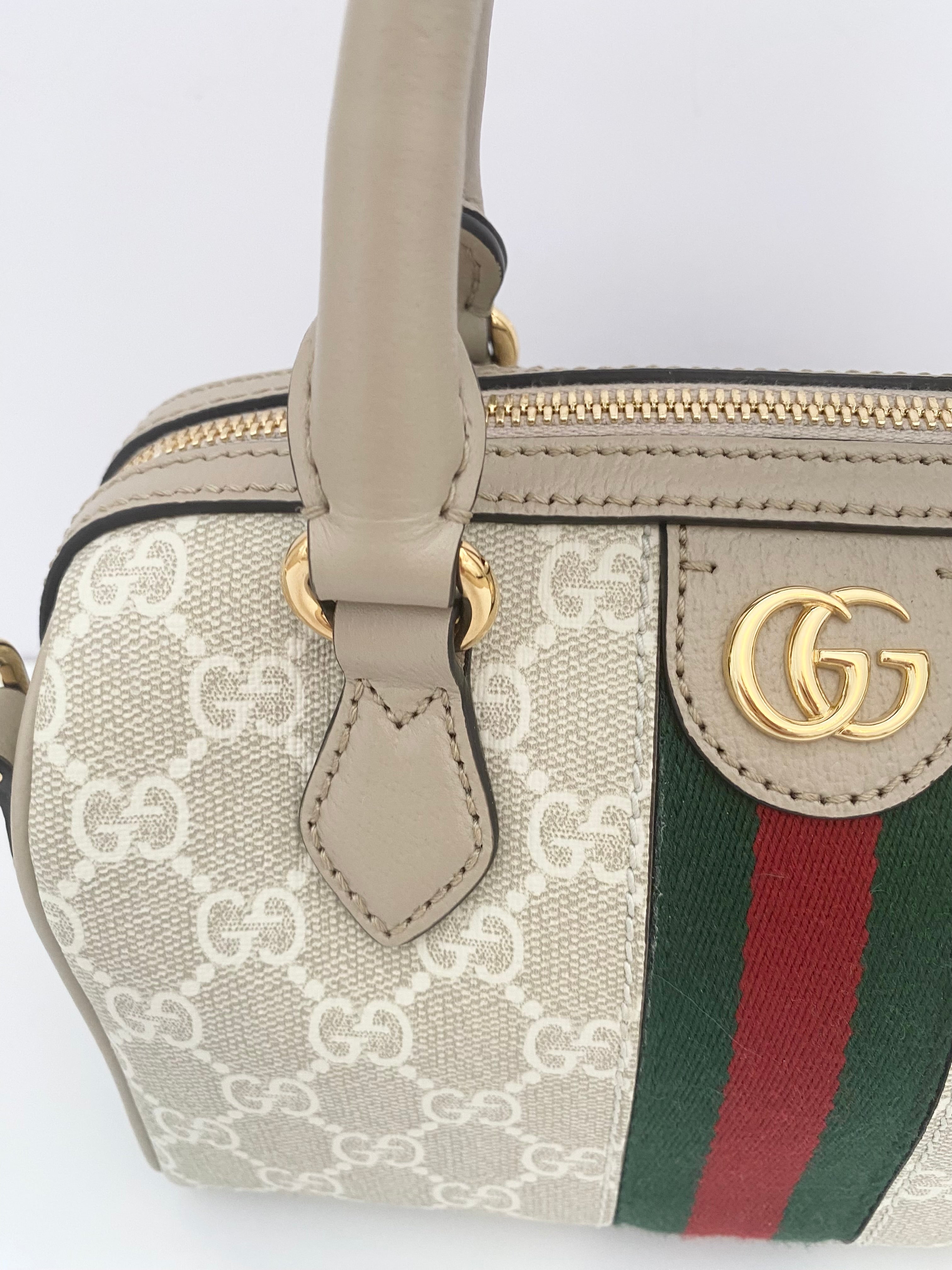 Gucci Mini Top Handle In Ophidia Canvas (RRP £1380)