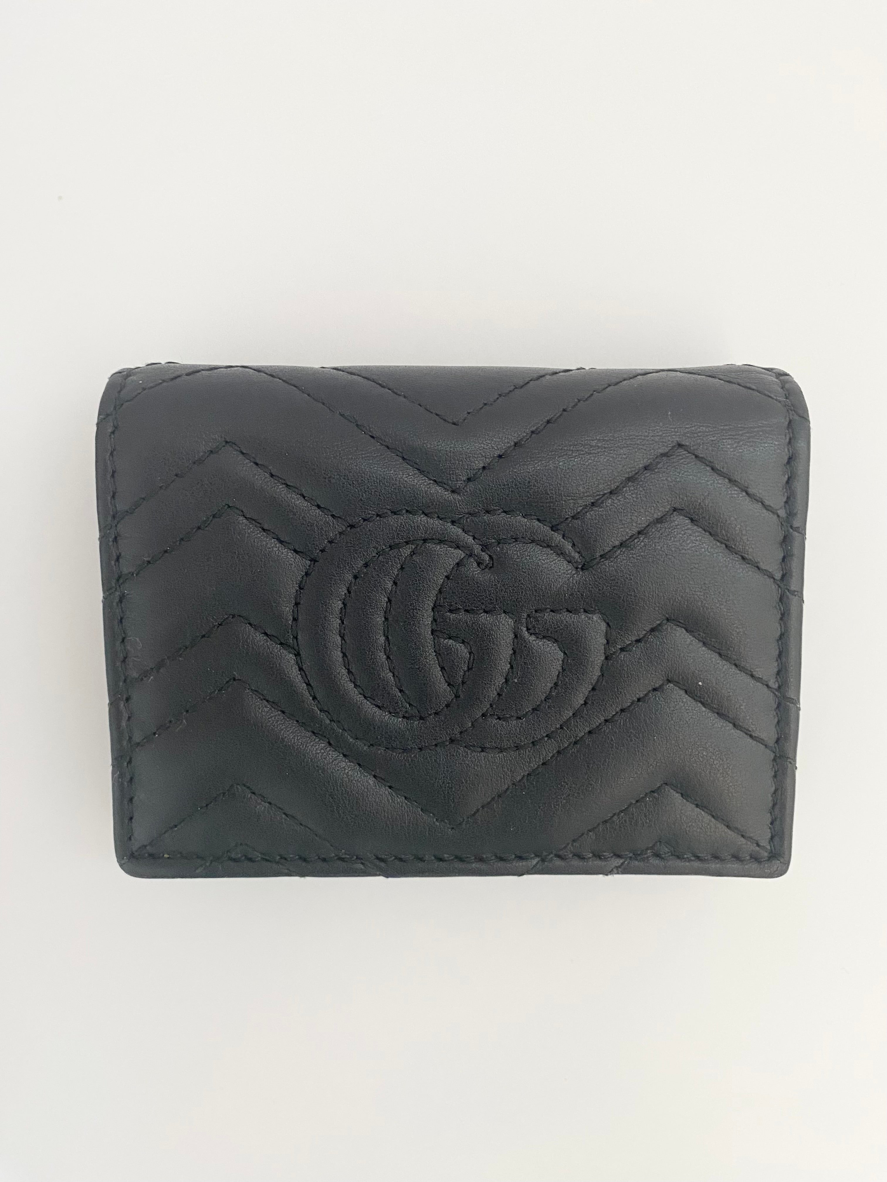 Gucci GG Marmont Card Case Wallet (RRP £380)