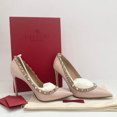 Valentino Garavani Water Rose Rockstud Heels