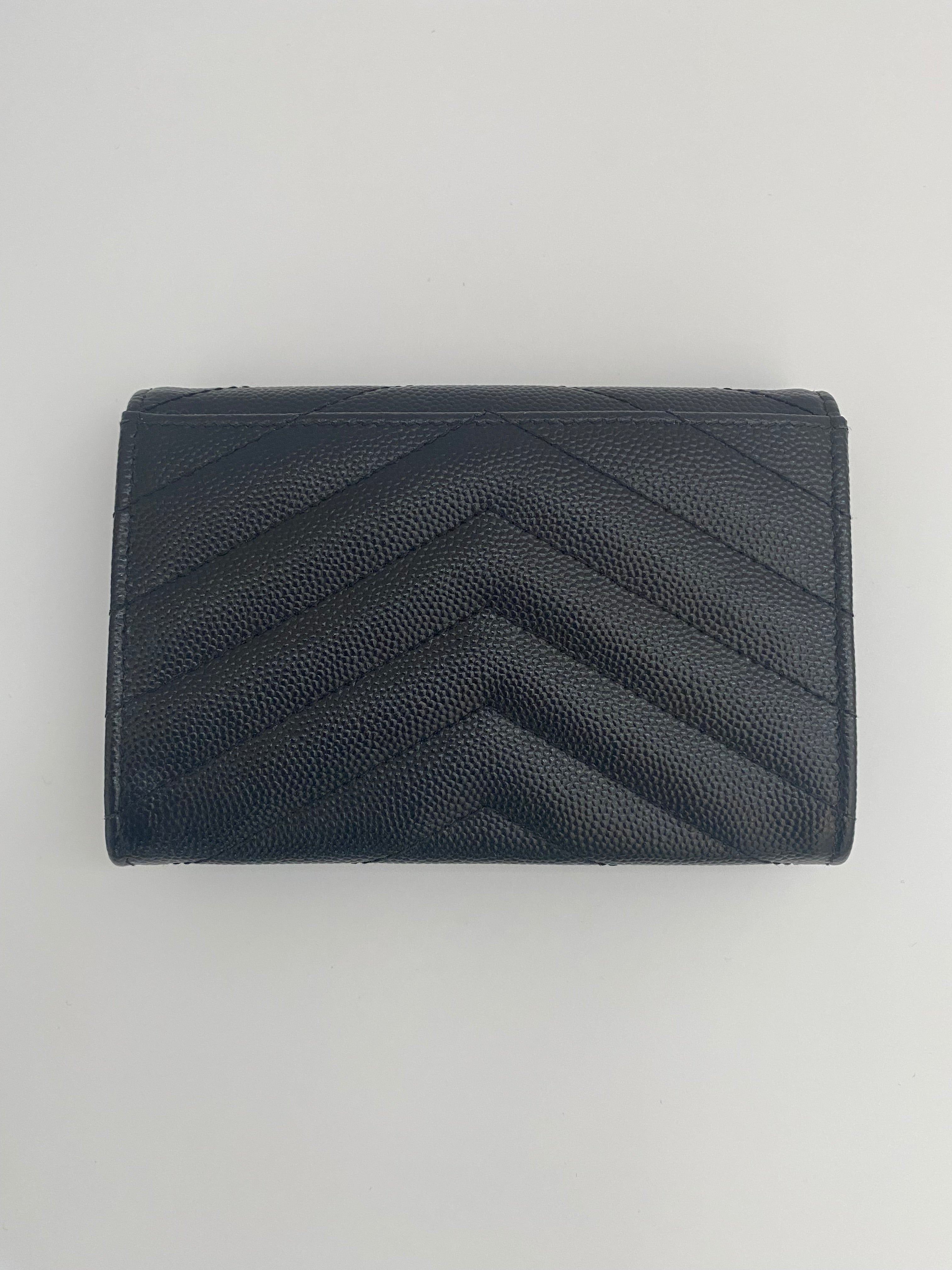 Saint Laurent Cassandre Matelasse Small Wallet (RRP £365)