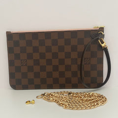 Louis Vuitton Damier Ebene Neverfull Pouch