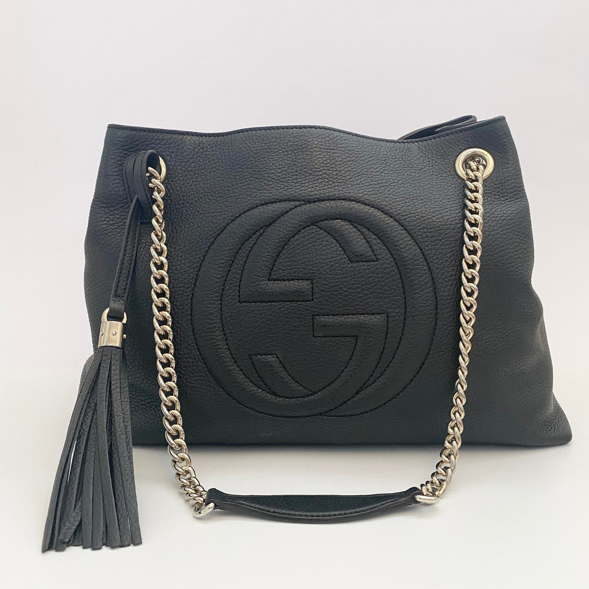 Gucci  Black Soho Chain Tote  (RRP £1350)