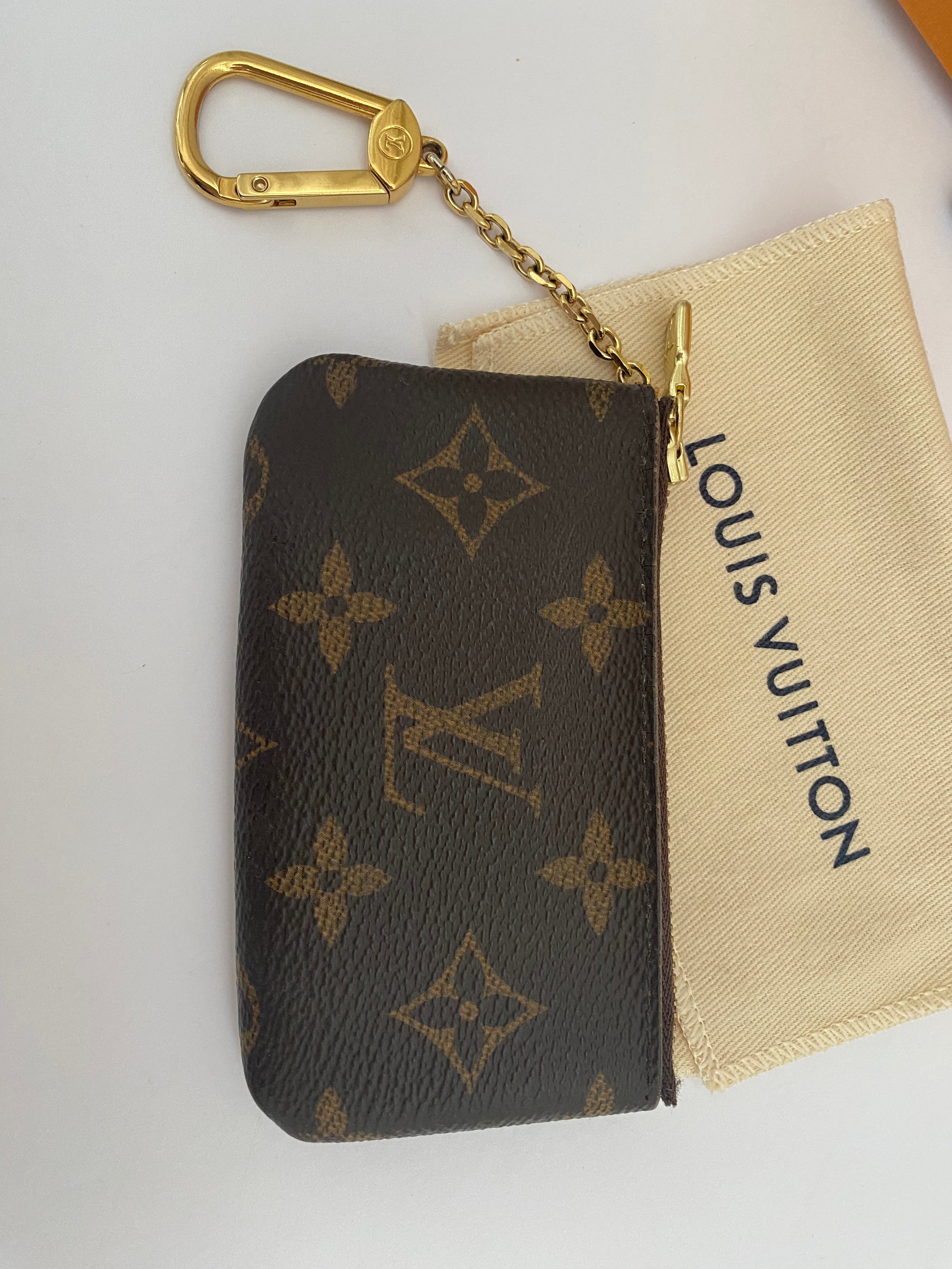 Louis Vuitton Vintage Monogram Canvas Key Pouch (RRP £245)