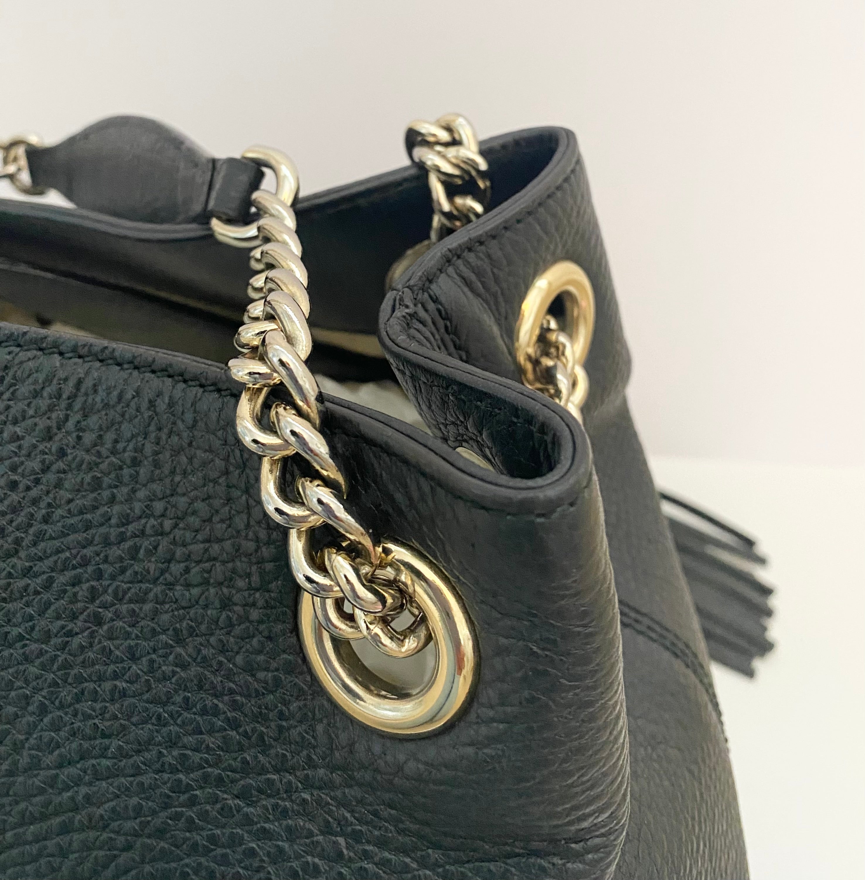 Gucci  Black Soho Chain Tote  (RRP £1350)