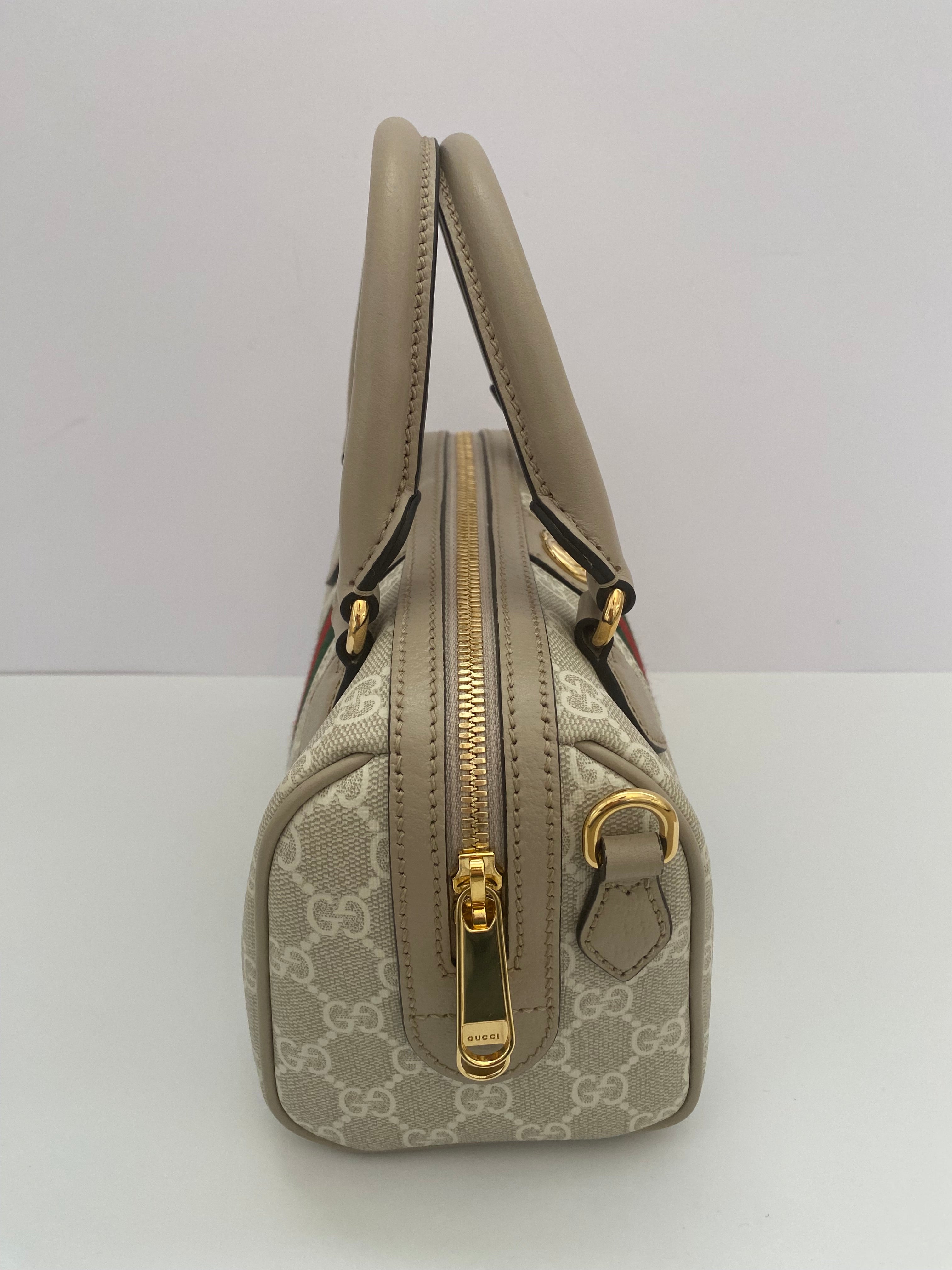 Gucci Mini Top Handle In Ophidia Canvas (RRP £1380)