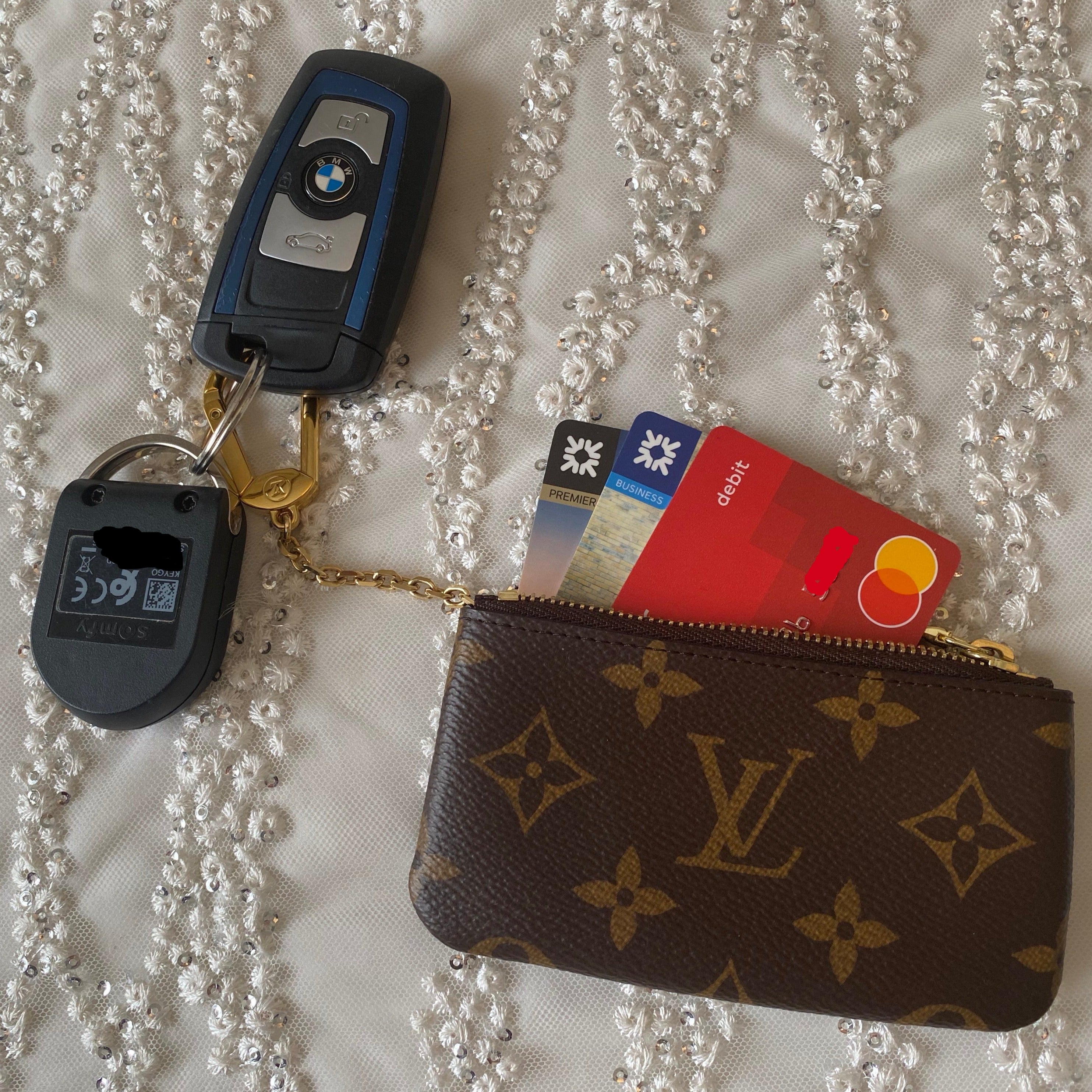 Louis Vuitton Damier Ebene Key Pouch