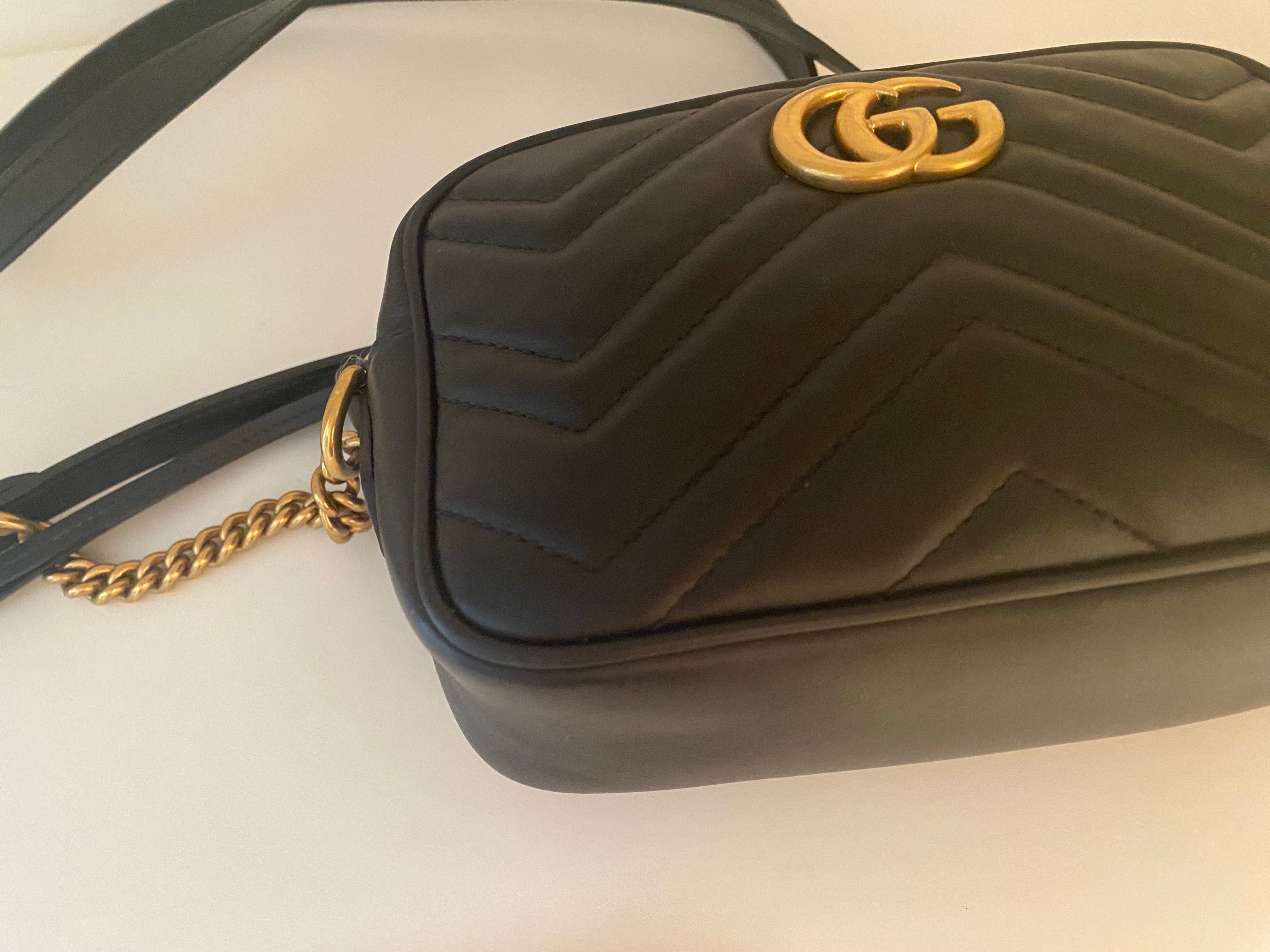 Gucci Black Mini Marmont