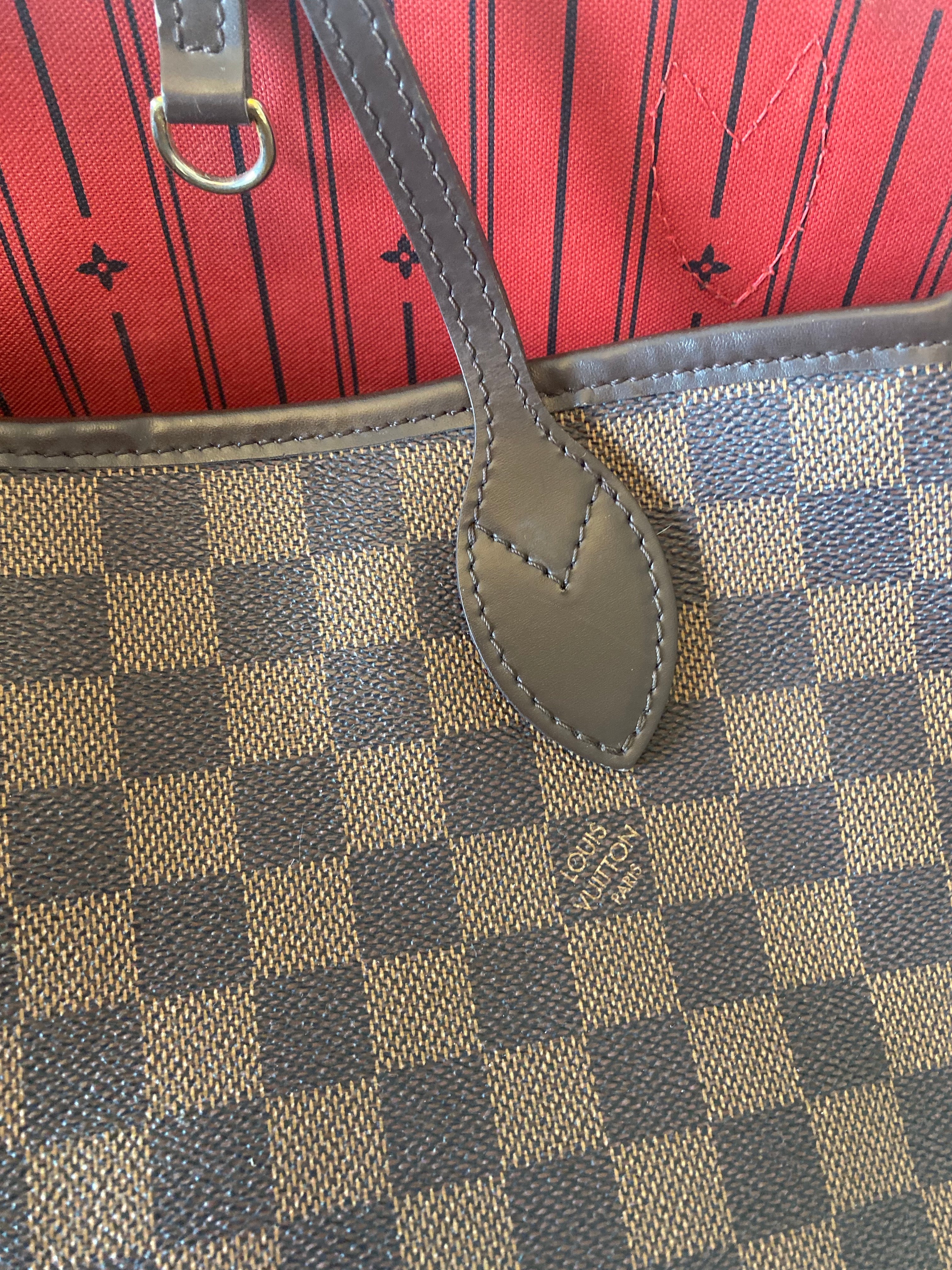 Louis Vuitton Damier Ebene Neverfull GM