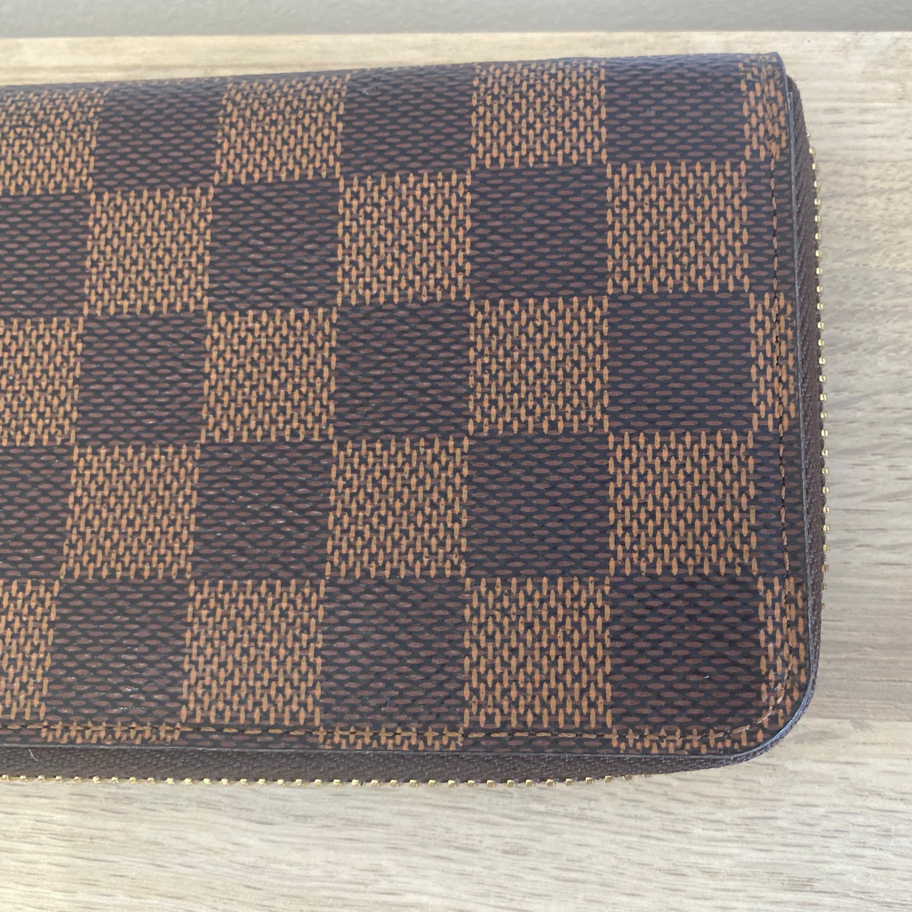 Louis Vuitton Damier Ebene Clemence Wallet