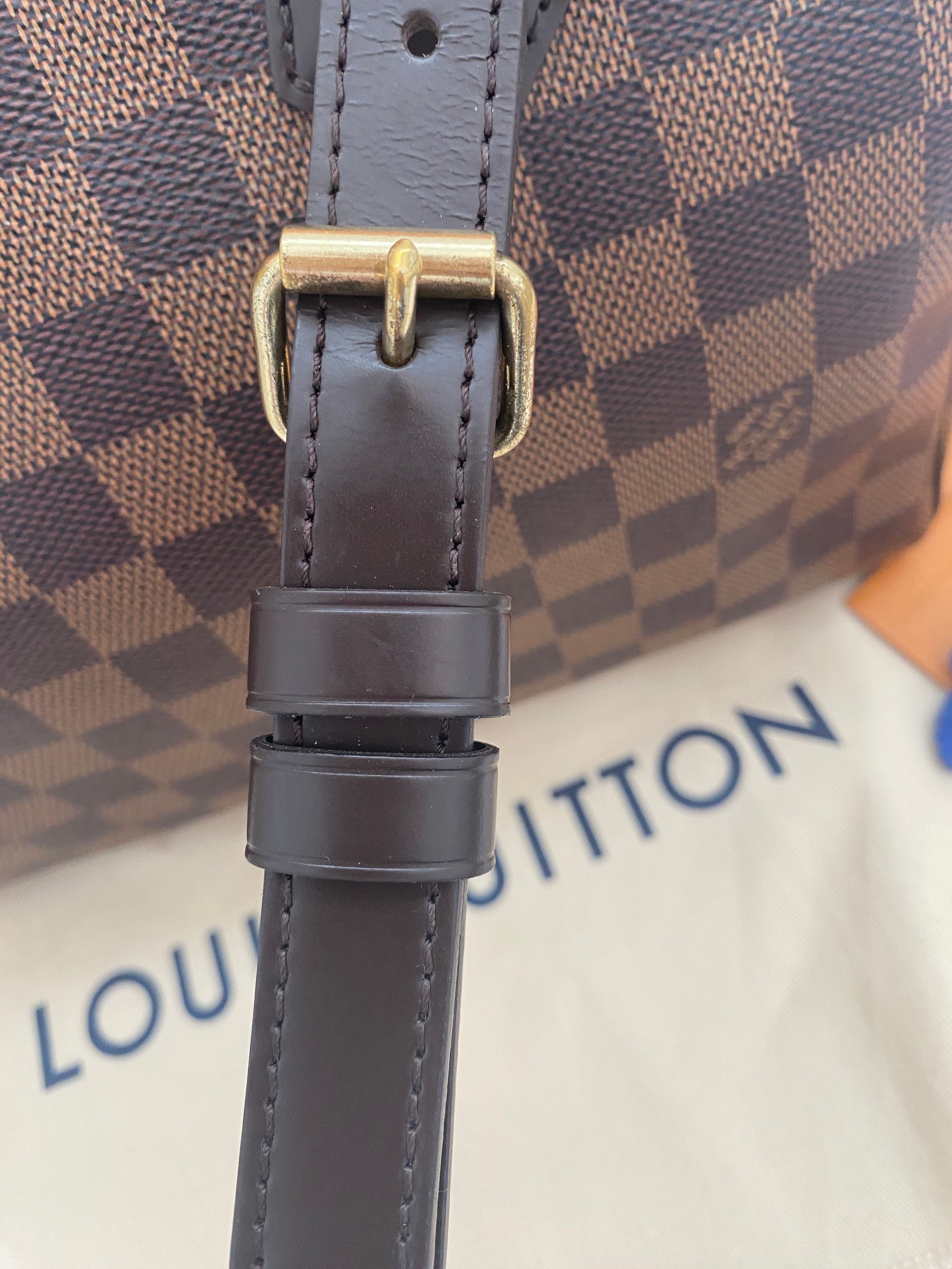 Louis Vuitton Damier Ebene Speedy Bandouliere 25 (RRP £1420)