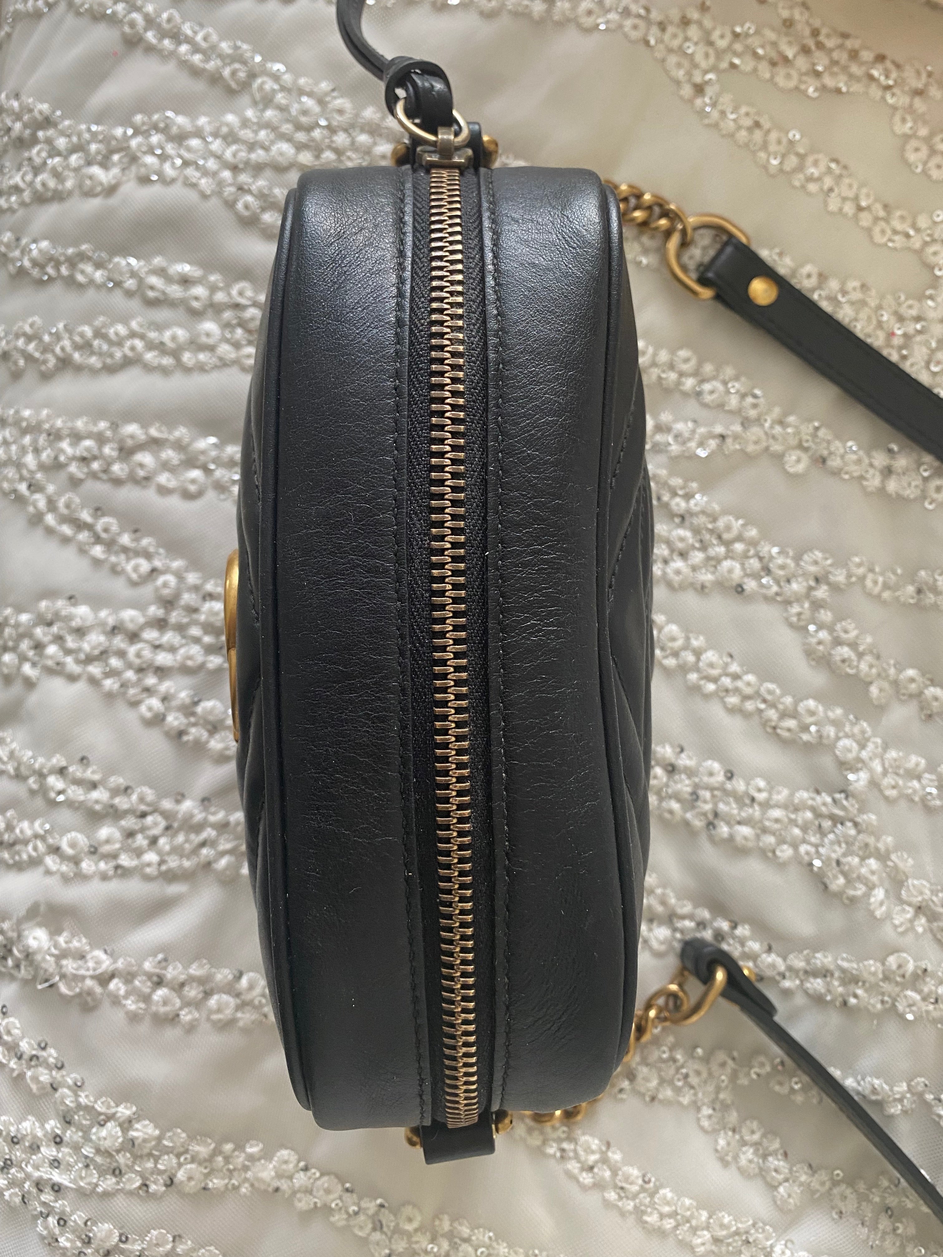 Gucci Black Mini Marmont